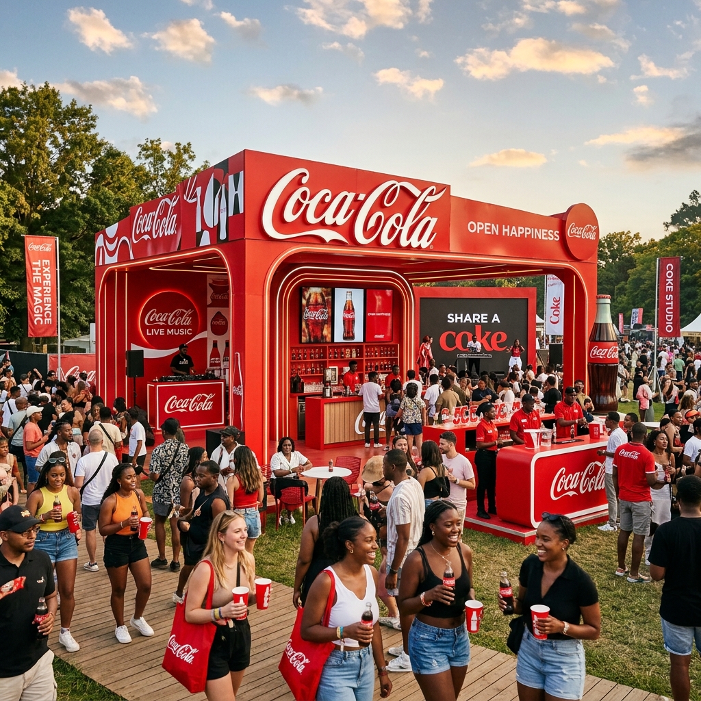 Coca-Cola — Dolmen Mall Activation Pavilion