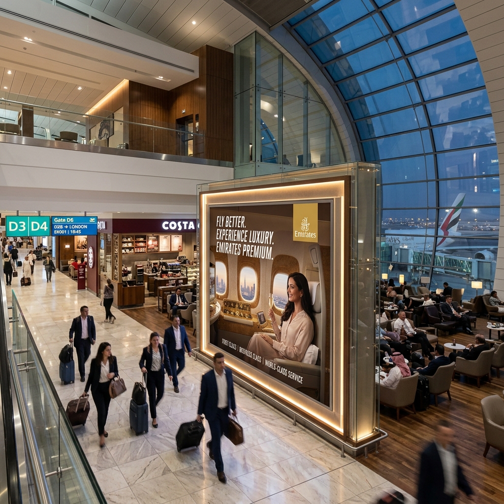 Emirates — Jinnah Airport Terminal Campaign